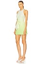 view 3 of 4 Manton Mini Dress in Citron Ombre