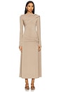view 1 of 3 Catherinson Maxi Dress in Oat Latte