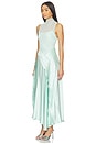 view 3 of 4 Daleson Maxi Dress in Aqua Frost