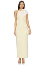 view 1 of 3 Zofia Maxi Dress in Lemon Sorbet