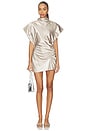 view 1 of 3 Beckford Mini Dress in Silver