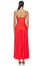 view 3 of 3 MAXIVESTIDO AVISION in Chilli