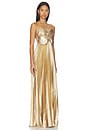 view 2 of 4 MAXIVESTIDO PULLFORD in Gold