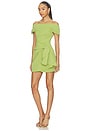 view 2 of 3 VESTIDO MERSHAM in Chive