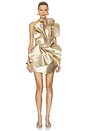 view 1 of 4 ROBE COURTE OAKENZALE in Gold