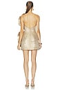 view 5 of 4 ROBE COURTE OAKENZALE in Gold