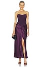 view 1 of 5 Lamette Maxi Dress in Boysenberry