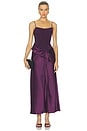 view 2 of 5 Lamette Maxi Dress in Boysenberry