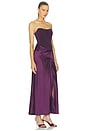 view 4 of 5 Lamette Maxi Dress in Boysenberry