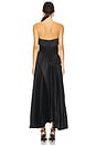 view 3 of 3 VESTIDO MIDI HAMMIL in Black