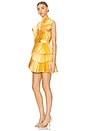 view 3 of 4 Abbotsford Mini Dress in Honey Gold Metallic