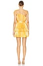 view 4 of 4 Abbotsford Mini Dress in Honey Gold Metallic