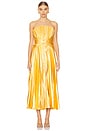 view 1 of 3 Hatchford Midi Dress in Honey Gold Metallic