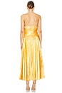 view 3 of 3 Hatchford Midi Dress in Honey Gold Metallic