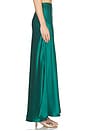 view 3 of 6 Brosa Maxi Skirt in Deep Emerald