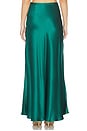 view 4 of 6 Brosa Maxi Skirt in Deep Emerald
