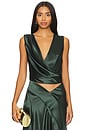 view 1 of 4 Asney Top in Deep Olive