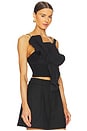 view 2 of 5 Newtoft Top in Black