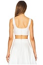 view 3 of 4 Cragiburne Top in Ivory & Midnight
