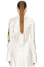 view 3 of 4 Spunhill Shirt in Citrus Bloom