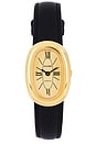 view 1 of 4 RELOJ BRIDGETTE in Gold & Smooth Black