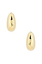 view 1 of 2 BRINCOS ENNA in Gold