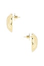 view 2 of 2 Valerie Earrings in Gold