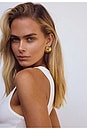 view 4 of 7 Valerie Earrings in Gold