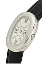view 3 of 4 Bridgette Watch in Silver & Black Croc