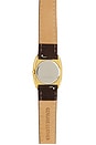 view 4 of 4 Bridgette Watch in White & Chocolate Suede