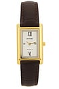 view 1 of 4 Kelly Watch in White & Espresso Croc