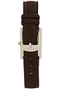 view 2 of 4 Kelly Watch in Silver & Chocolate Sued