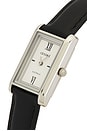 view 3 of 4 Kelly Watch in Silver & Black Smooth