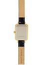 view 4 of 4 Mason Watch in White & Black Distressed