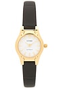 view 1 of 4 Isobel Watch in White & Espresso Croc