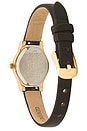 view 4 of 4 Isobel Watch in White & Espresso Croc