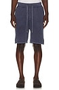 view 1 of 5 Henry Snow Wash Short in Navy