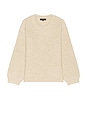 view 1 of 3 Aidan Chunky Crew Sweater in Oatmeal
