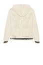 view 2 of 3 Waffle Stitch Hoodie in Ivory
