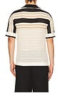 view 2 of 4 Anderson Striped Crochet Button Down Shirt in Neutral Combo