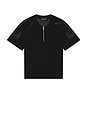 view 1 of 3 Mesh Shoulder Sweater in Black