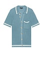 view 1 of 3 Varsity Buttondown Shirt in Blue & White