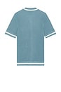 view 2 of 3 Varsity Buttondown Shirt in Blue & White