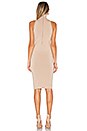 view 3 of 3 Sleeveless Midi Dress in Tan