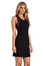 view 3 of 6 Belize Dress in Black/Black in Black & Black