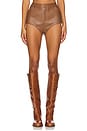 view 1 of 6 x REVOLVE Hot Shorts in Brown