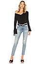 view 4 of 4 Bourbon Street Bell Sleeve Sweater in Black