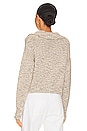 view 3 of 4 Aubree Half Zip Sweater in Oatmeal