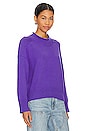 view 2 of 4 Remi Roll Neck Sweater in Purple