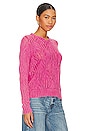 view 2 of 4 Delilah V-neck Sweater in Pink